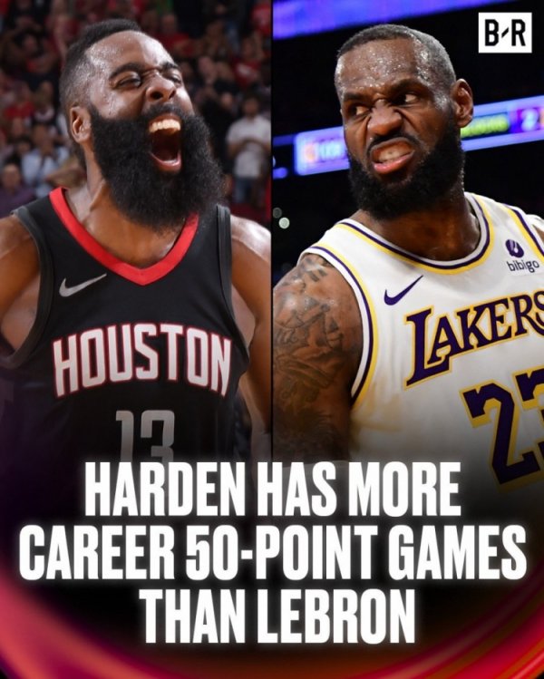 Ngôi sao lịch sử! BR đã đăng nhiều hình ảnh để chúc mừng sinh nhật của Harden: 50+ so với James, ba 